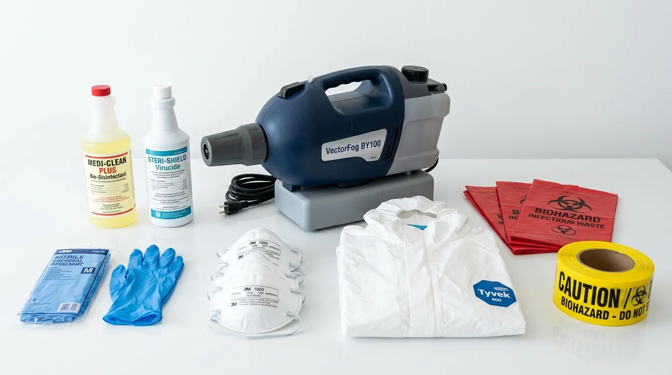 Professional biohazard remediation crew working in Hastings-on-Hudson